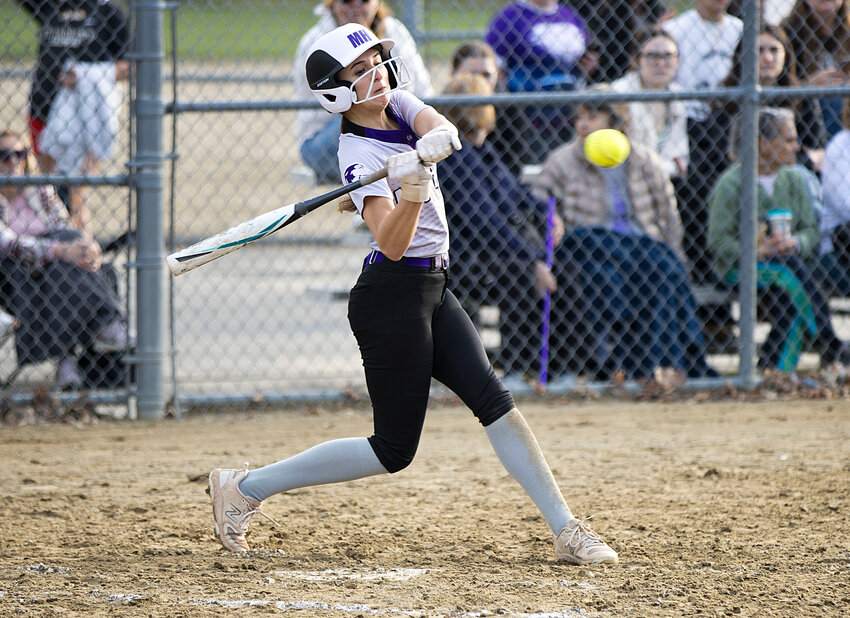 Hailey Ferreira and her Mt. Hope High School softball mates are winding down their 2025 season with games this week.