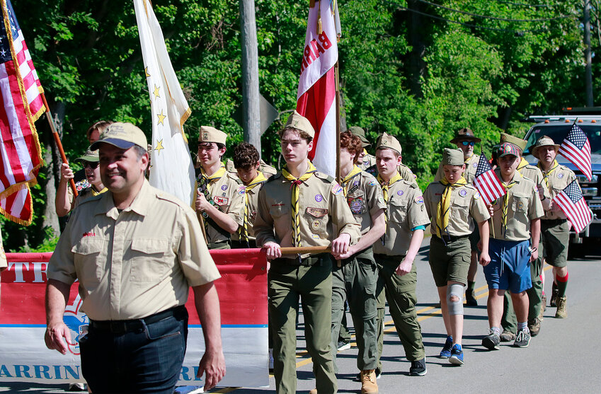 The Barrington Memorial Day parade rolls through town on Monday, May 26.