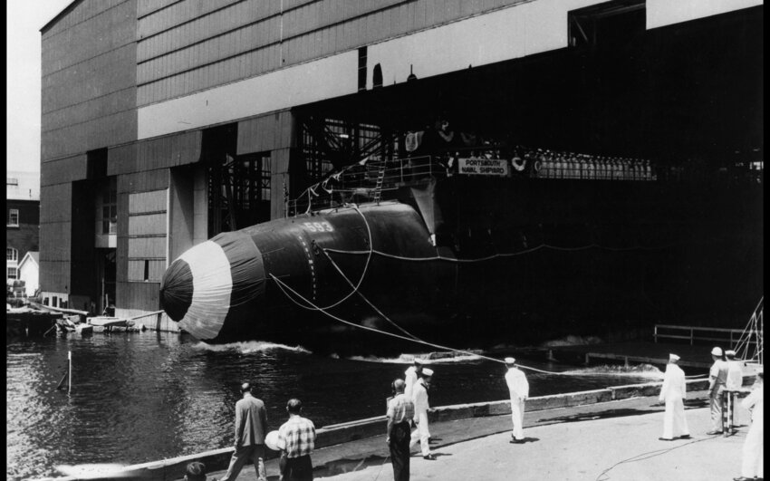 The USS Thresher was launched in July 1960.
