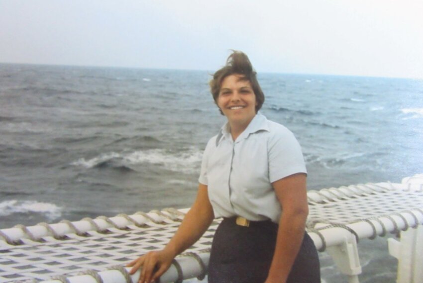 United State Coast Gaurd electrician's mate Carla Lee Samson.
