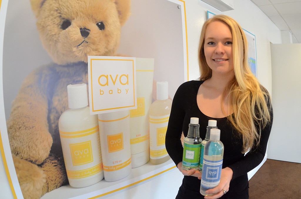Ava Anderson's company has a full line of more than 75 products.