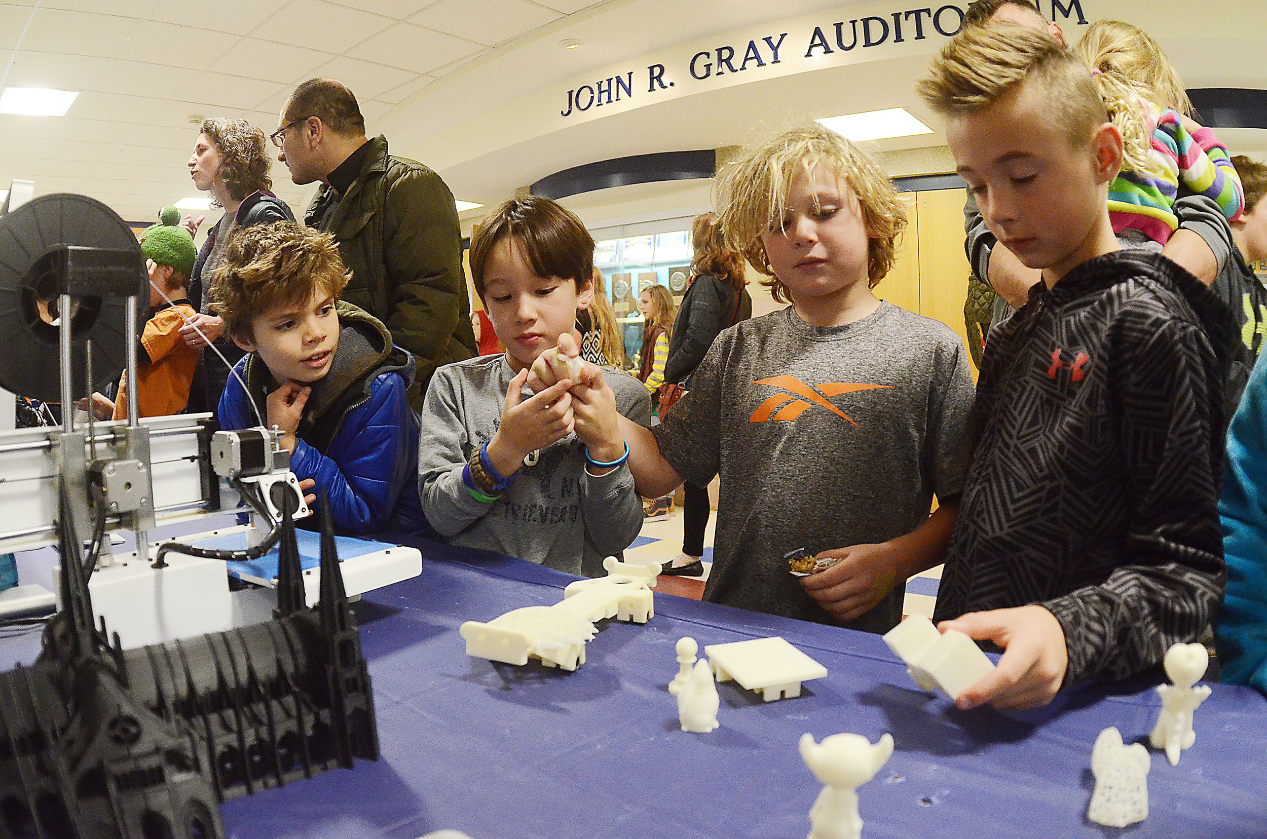 The Barrington Education Foundation STEAM event drew a large crowd to the high school in Nov. 2015.