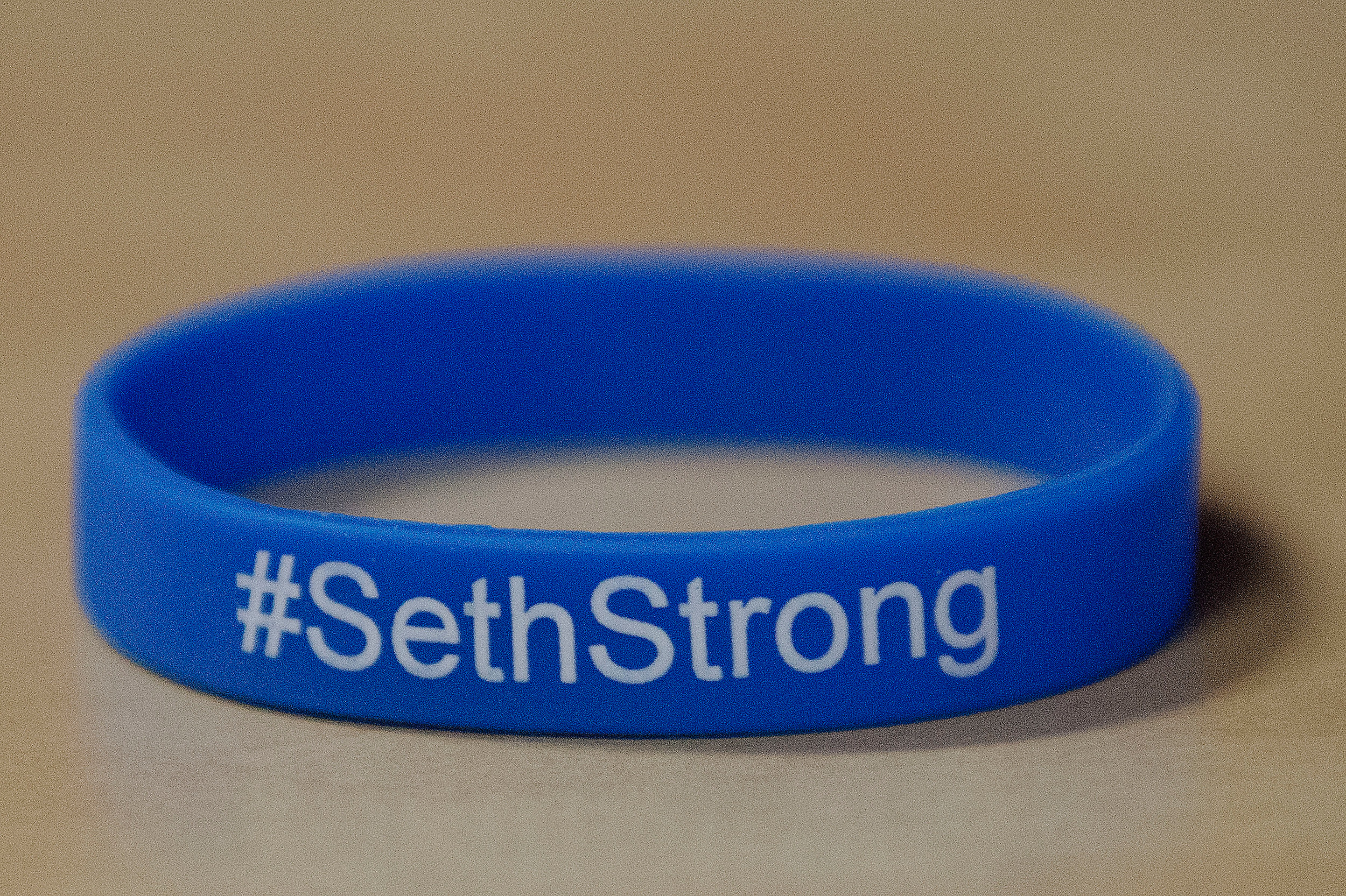 All proceeds from the sale of #SethStrong bracelets go to Rhode Island Special Olympics, in Seth Dame's honor.