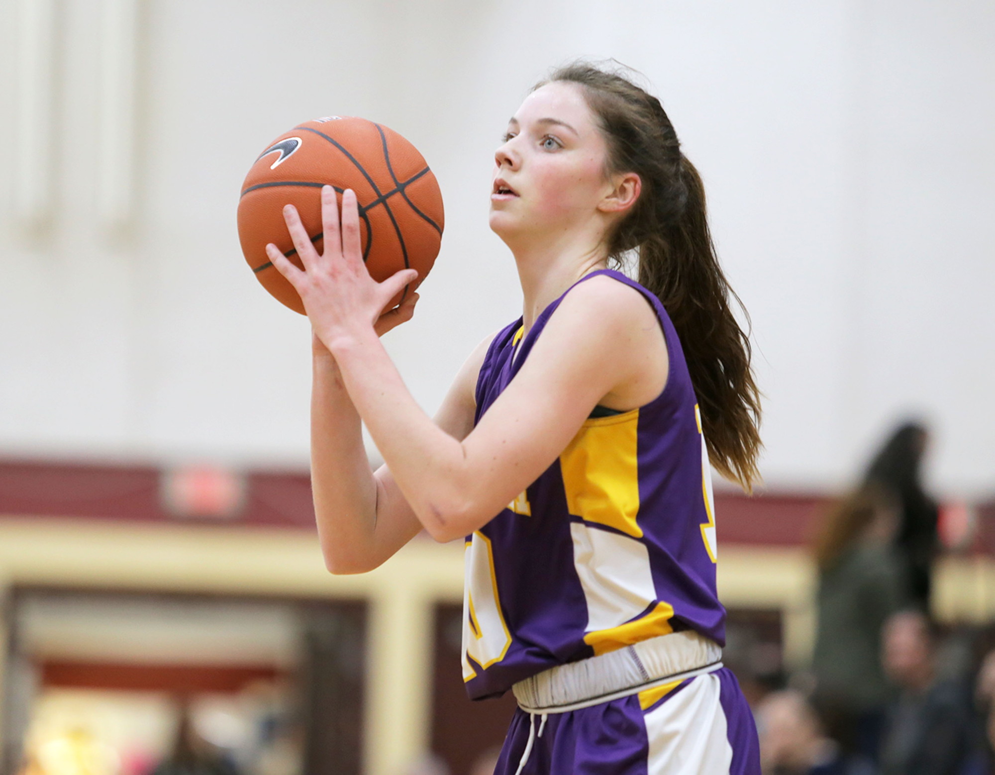 City resident and Wheeler School junior Anna Metcalf netted the 1,000th point of her career this winter, helping the Warriors go unbeaten and win the Division III girls' hoops title.