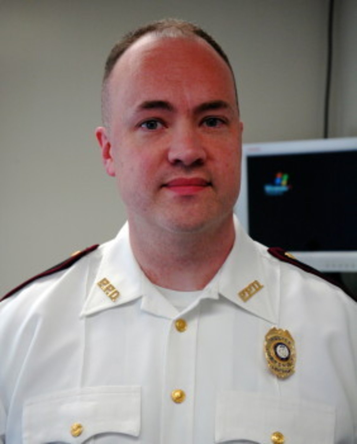 Brian Peters, a former deputy police chief in Portsmouth, has been selected for the chief's job by Town Administrator Richard Rainer, Jr. Col. Peters is currently the interim police chief in Bristol. (File photo)