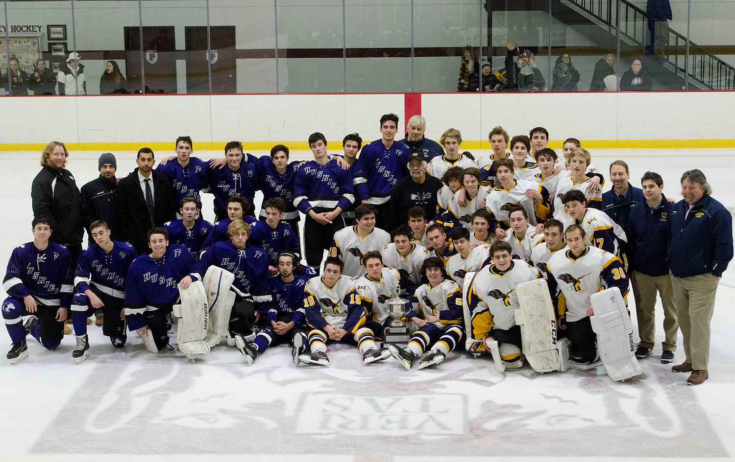 This year's JP Medeiros Jr. Memorial Cup hockey games will be played on Wednesday night, Jan. 8, at Portsmouth Abbey.