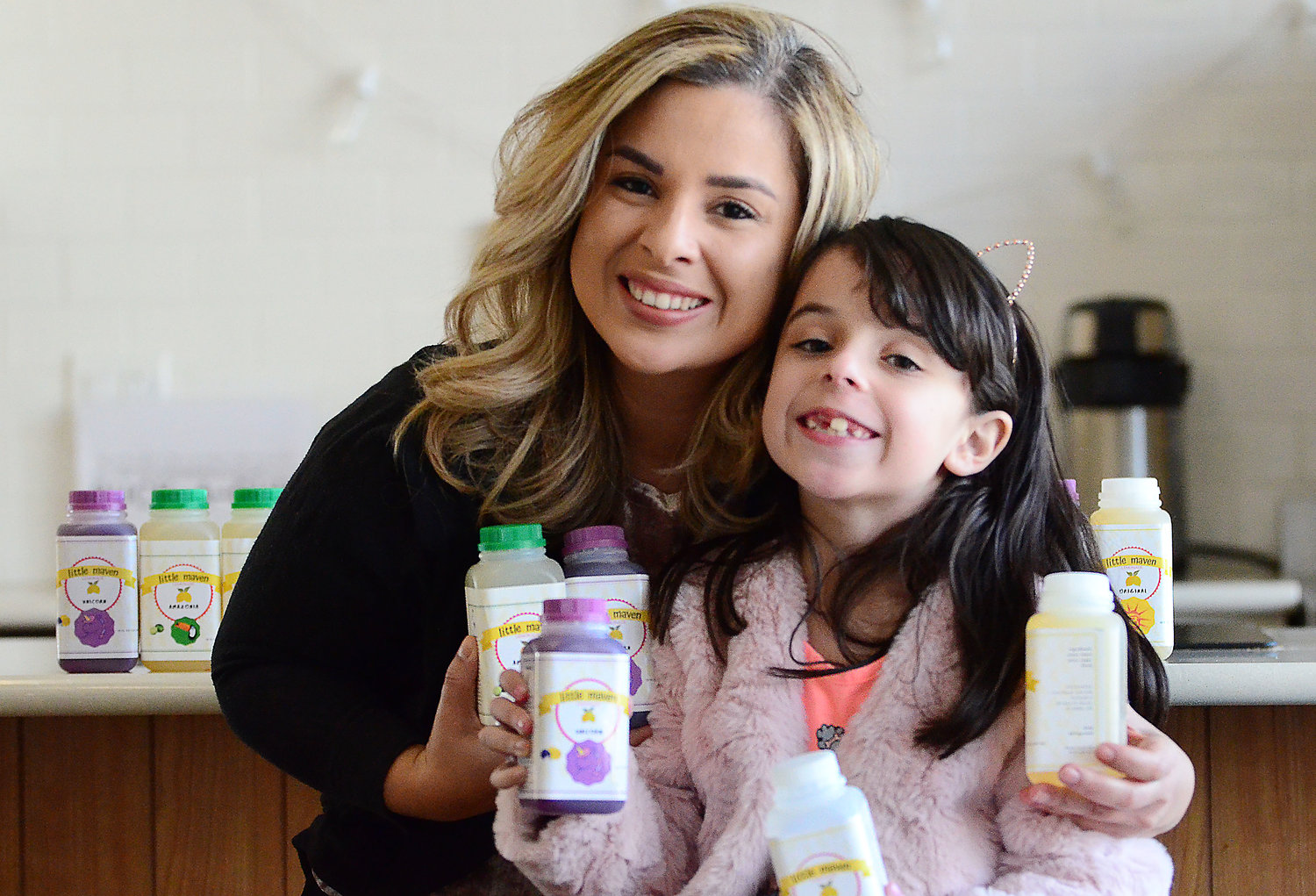 Mariana Silva-Buck and her daughter, Sofia, are building a lemonade business built on different recipes from different cultures. Operating out of Hope & Main in Warren, the pair work together on design and leadership of Little Maven.