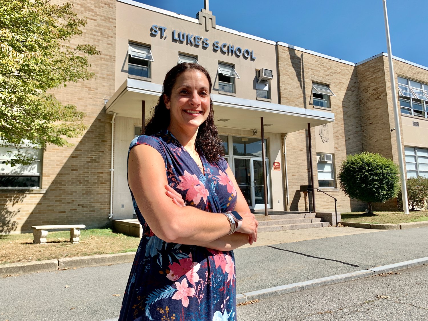 For 17 years, Nicole Varone was a key contributor at Barrington High School, first as a teacher and more recently as an assistant principal. This month she accepted a new job: Principal at St. Luke's School.