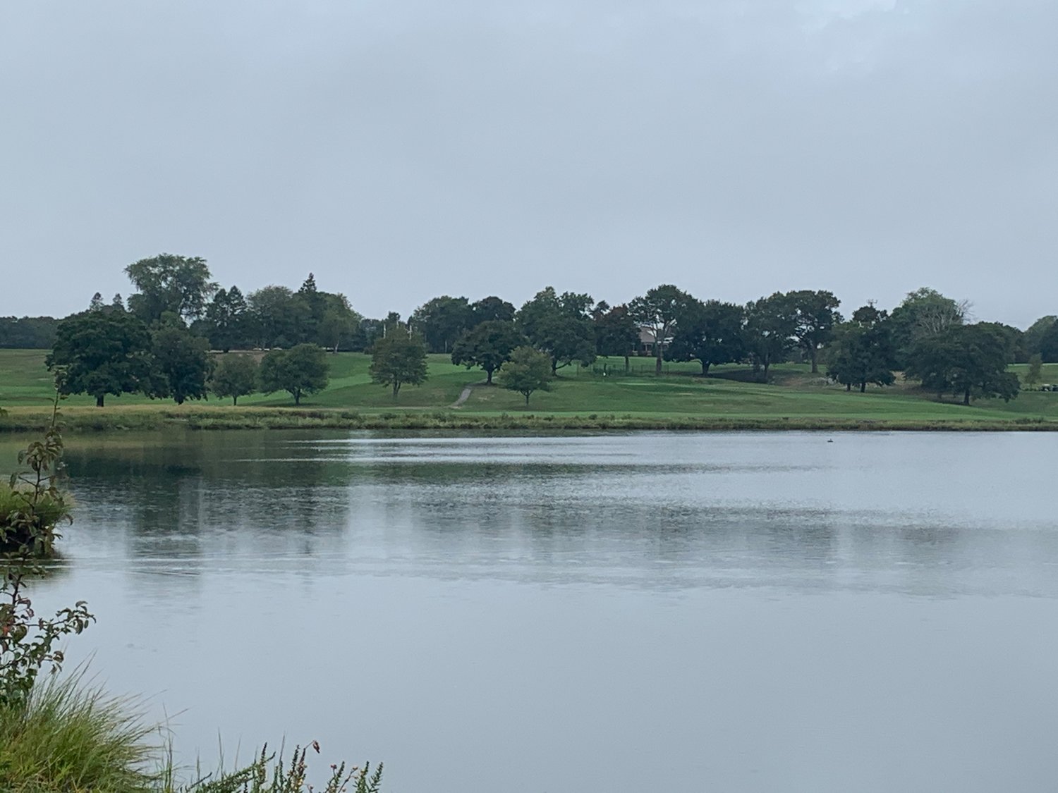 A view of the Metacomet Golf Club from the Watchemoket Cove off Veterans Memorial Parkway.