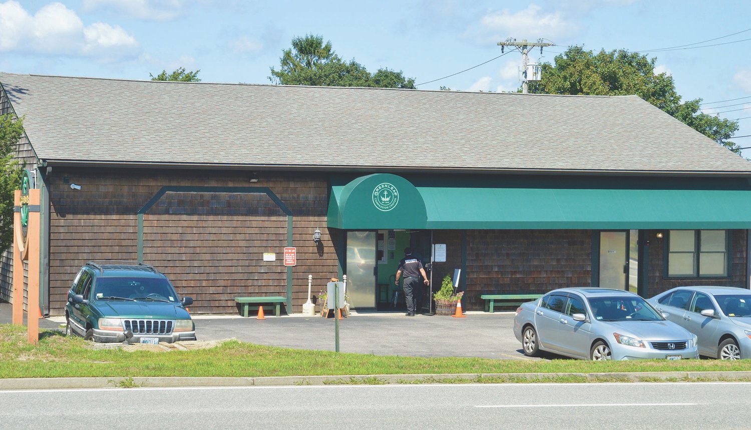 The Greenleaf Compassionate Care Center in Portsmouth is one of the five operators now licensed for recreational use sales as of December 1.