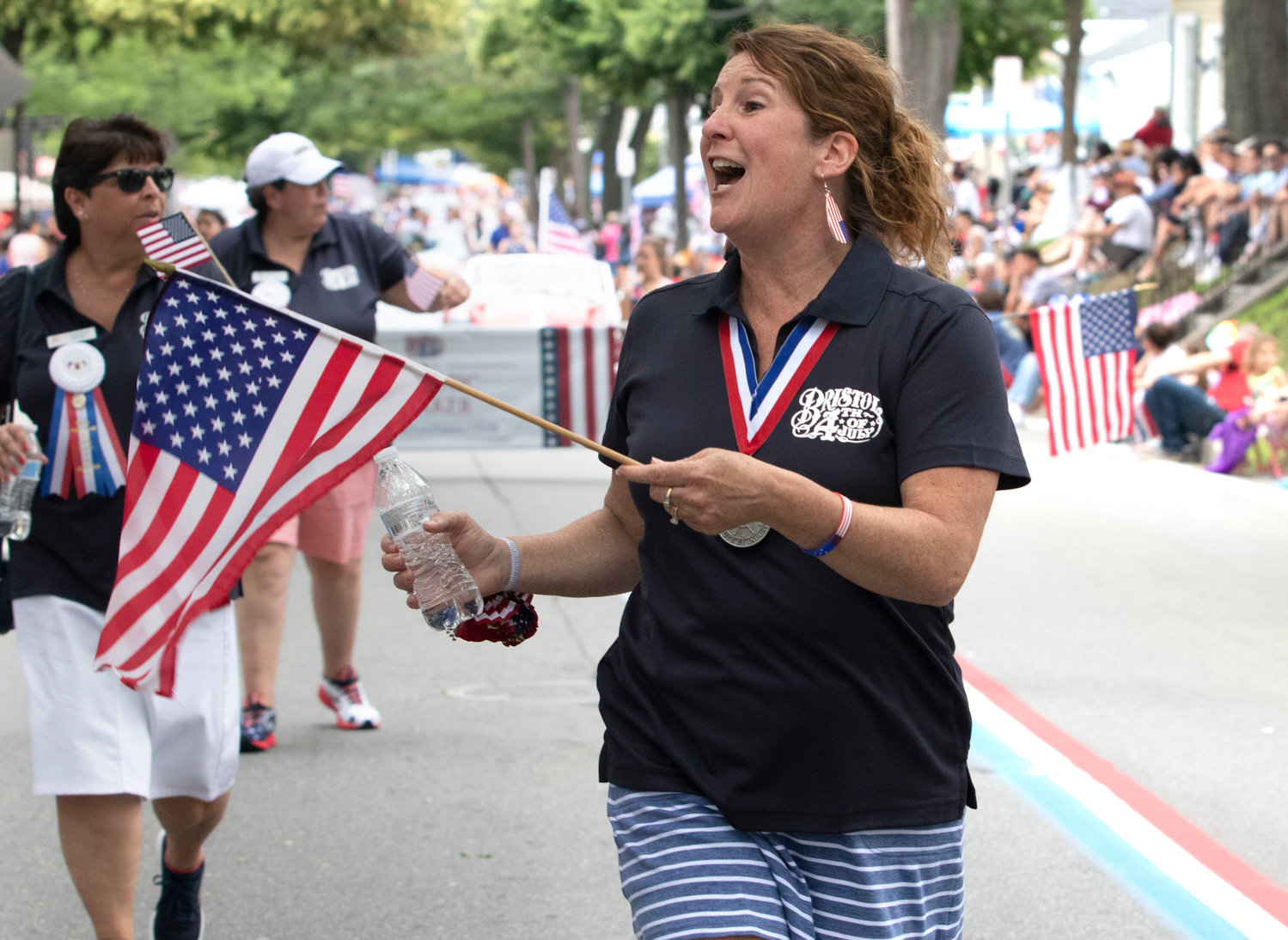 Bristol Fourth of July Committee General Chairman Michele Martins has reason to smile.