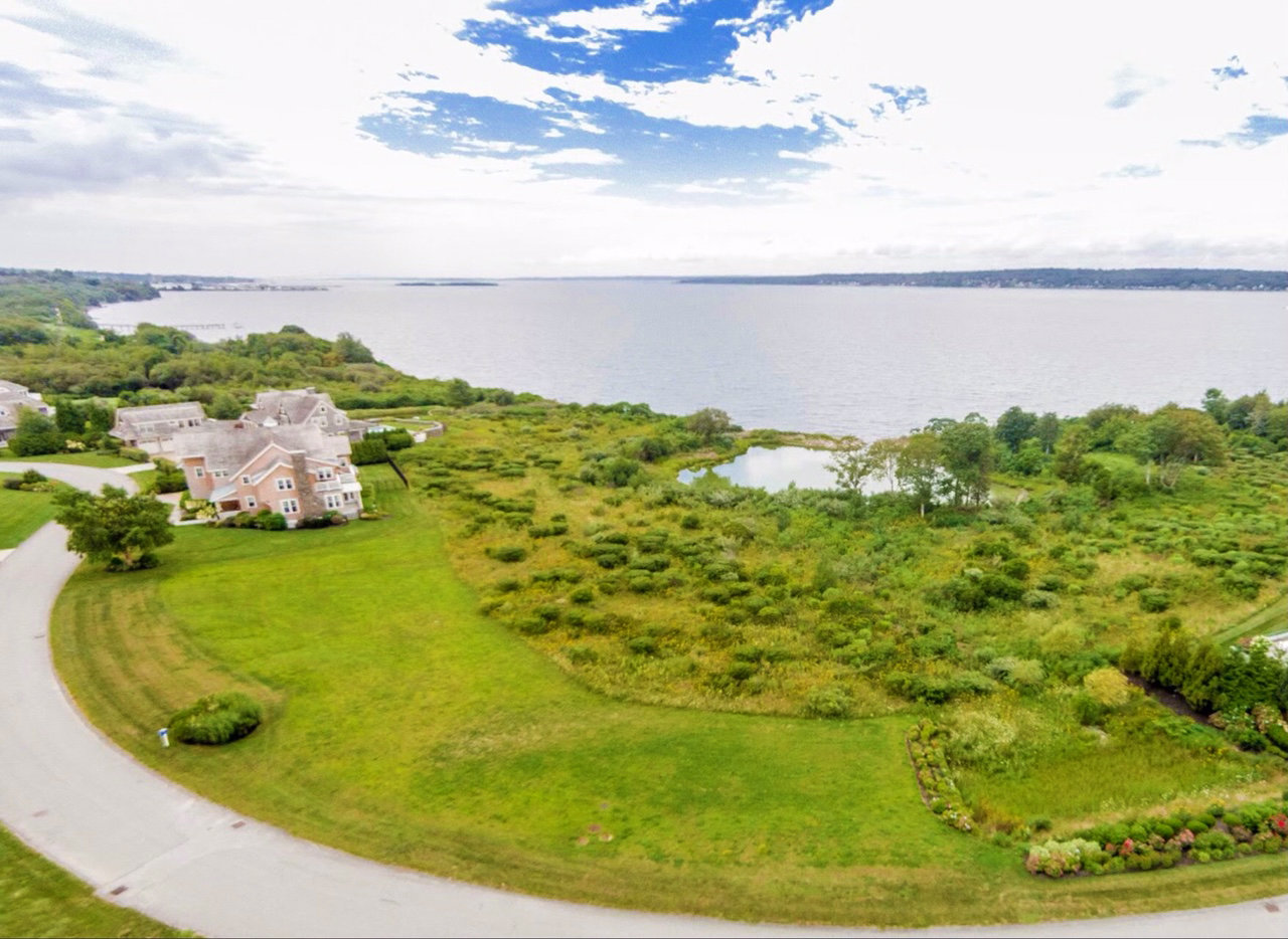 This vacant lot on Carnegie Harbor Drive recently sold for $2 million — said to be the highest vacant land sale of the year in Rhode Island.