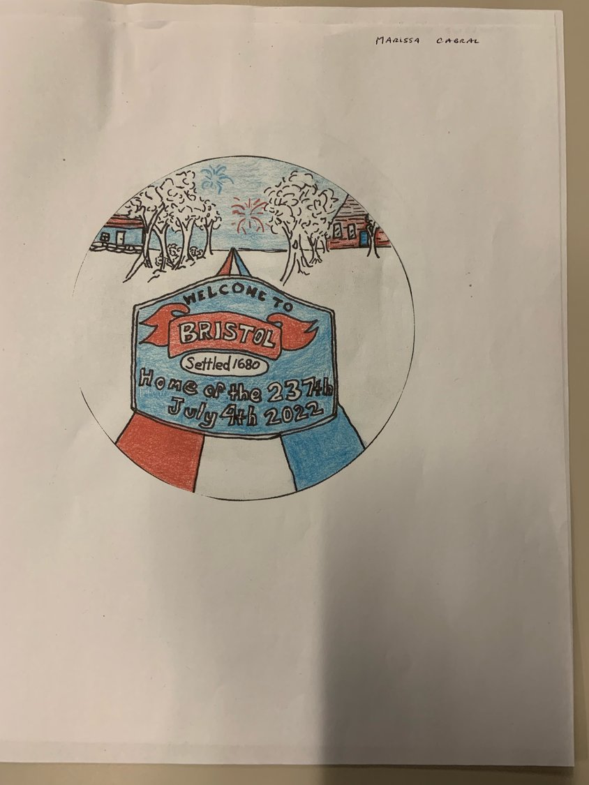 Marissa Cabral submitted the winning design in the category for Grades 6 to 8.
