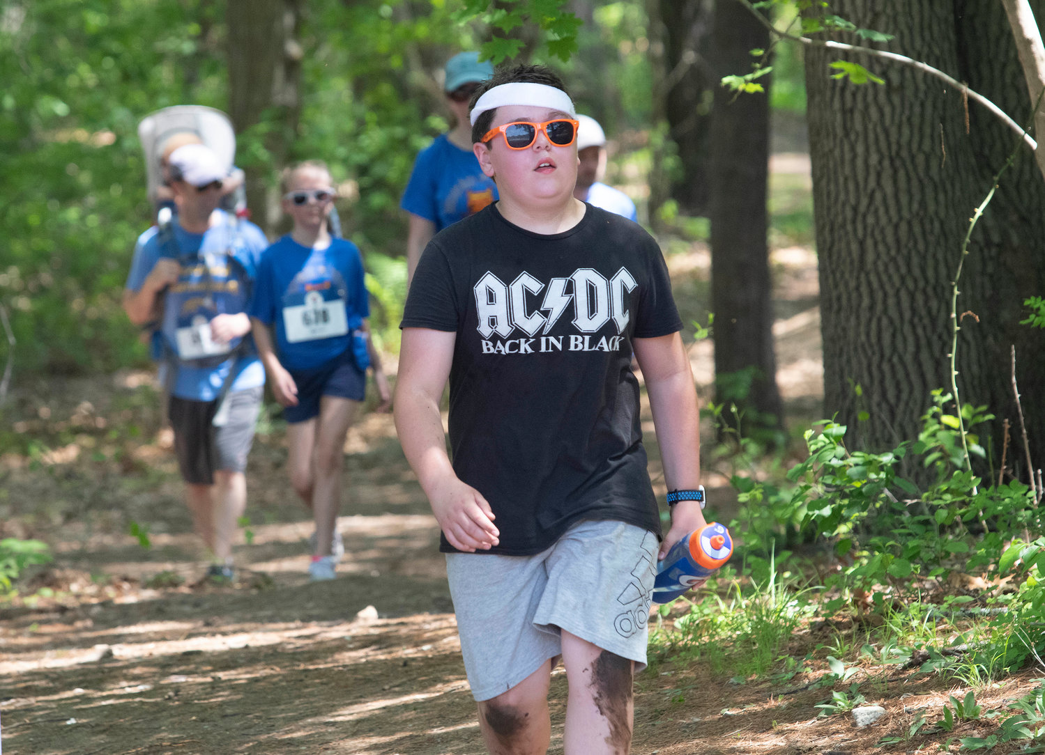 Hundreds of competitors — young and old — participated in the local adventure race.