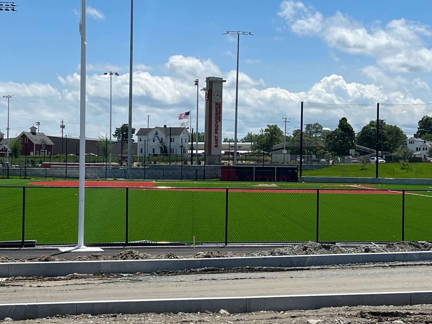 The new EPHS baseball field as it looked the week of June 6.