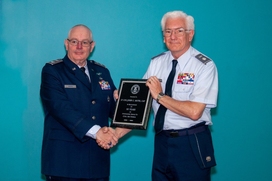 John C. Muth joined the Bristol County Composite Squadron of the Civil Air Patrol in October of 1966.