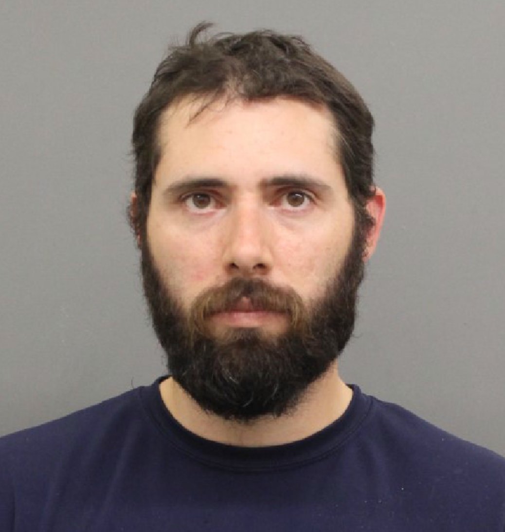Stephen Farrea of Portsmouth, as he appeared in his East Providence Police booking photo.
