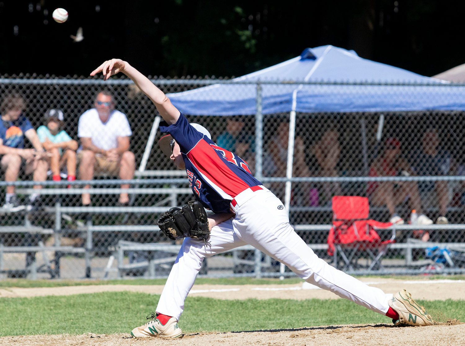 Portsmouth’s starting pitcher Tyler Boiani struck out six, walked none and allowed five hits and two runs.