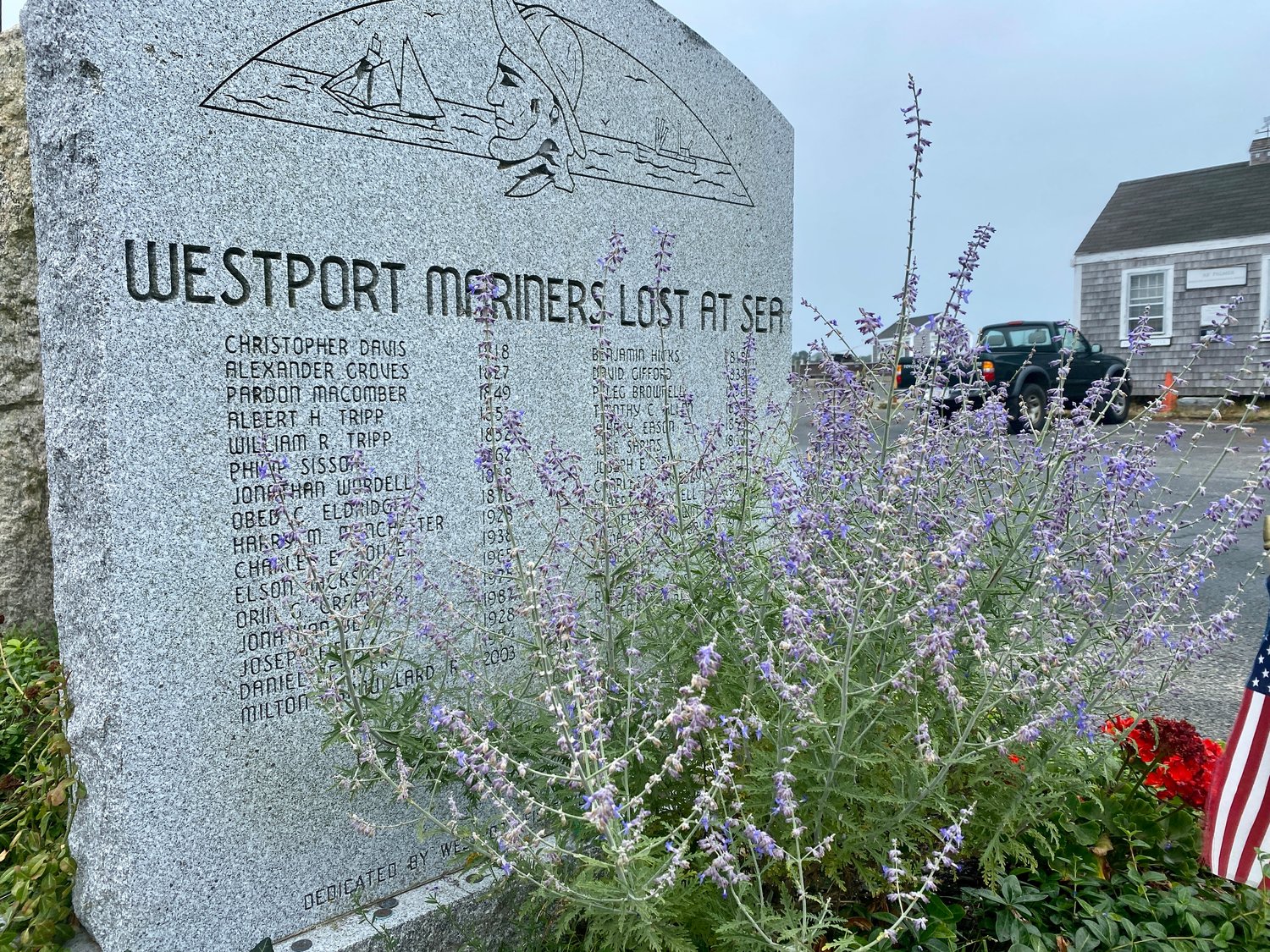 Westport's memorial to mariners lost at sea marks 29 lost.