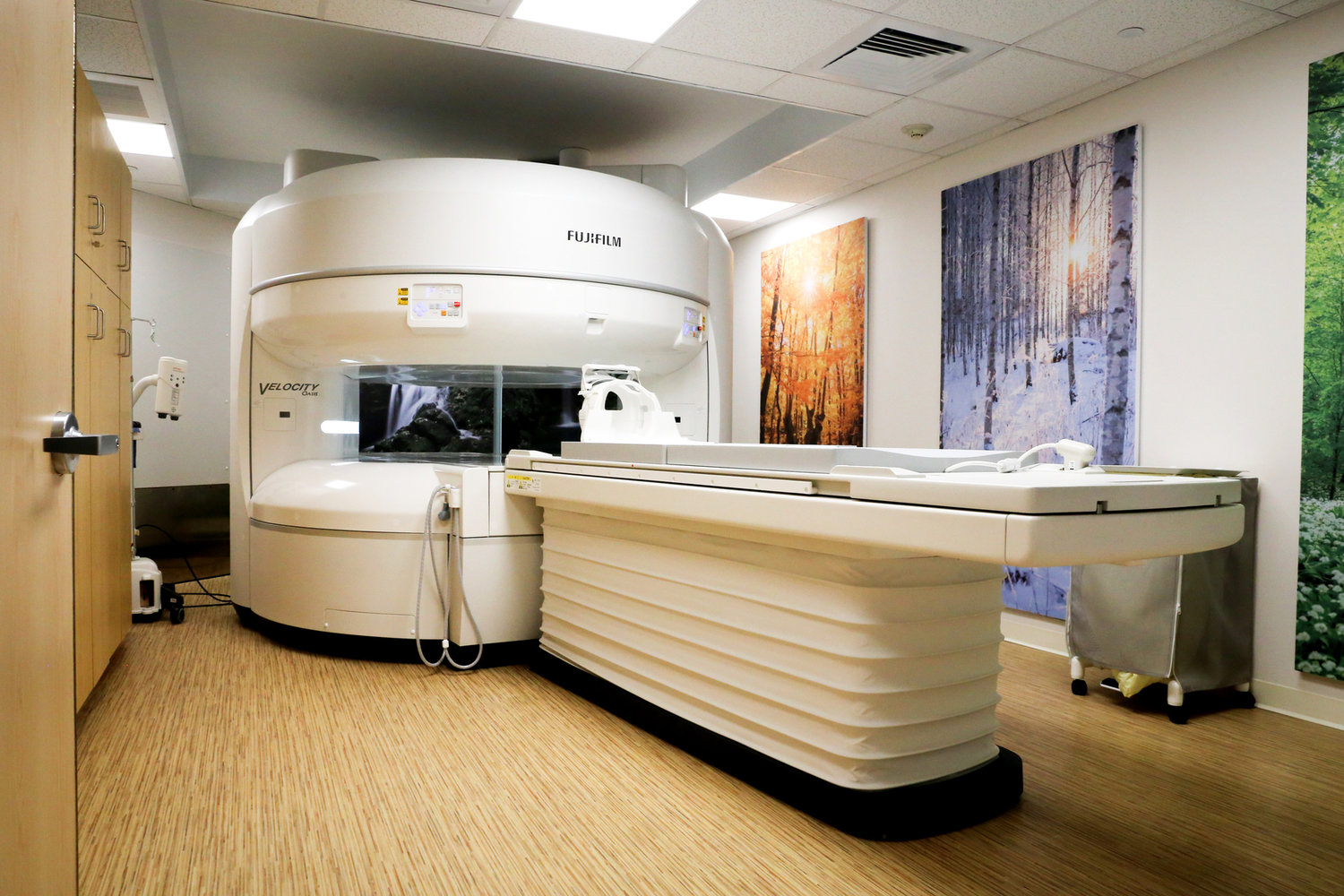This open MRI machine now at Portsmouth Imaging Center offers greater comfort for patients who may normally experience feelings of claustrophobia during scans.
