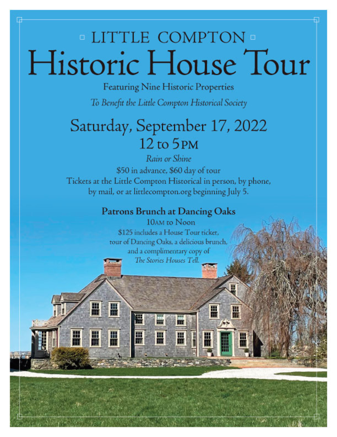 little compton historic house tour