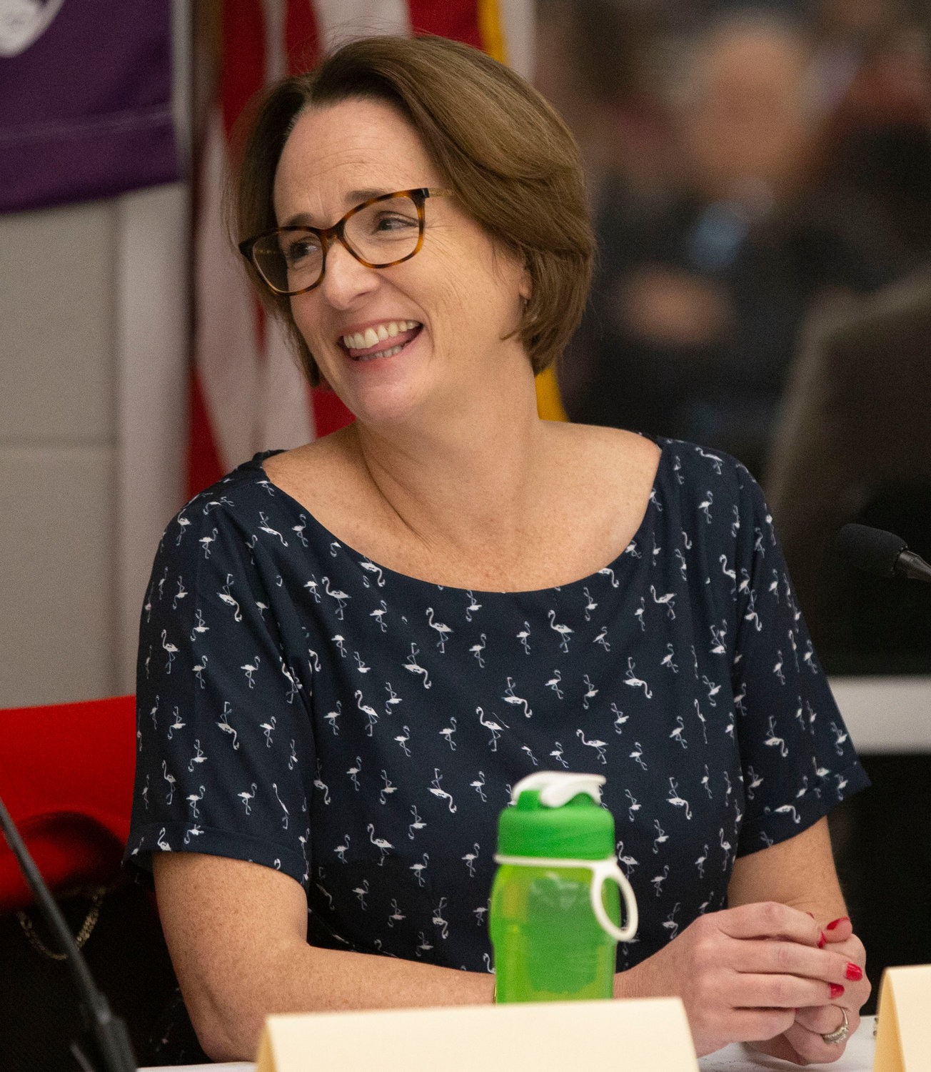 Nicky Piper, who was first elected to the school committee in 2020, was voted the next chairperson of the Bristol Warren School Committee by a 7-2 vote on Monday night.
