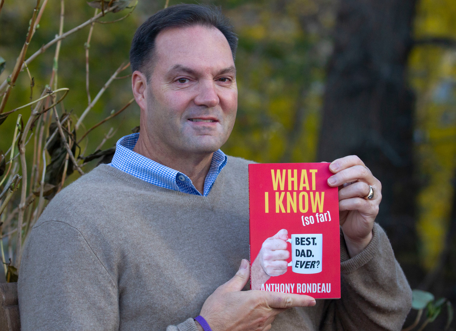 Barrington resident Anthony Rondeau recently wrote his first book, “What I Know (so far).”