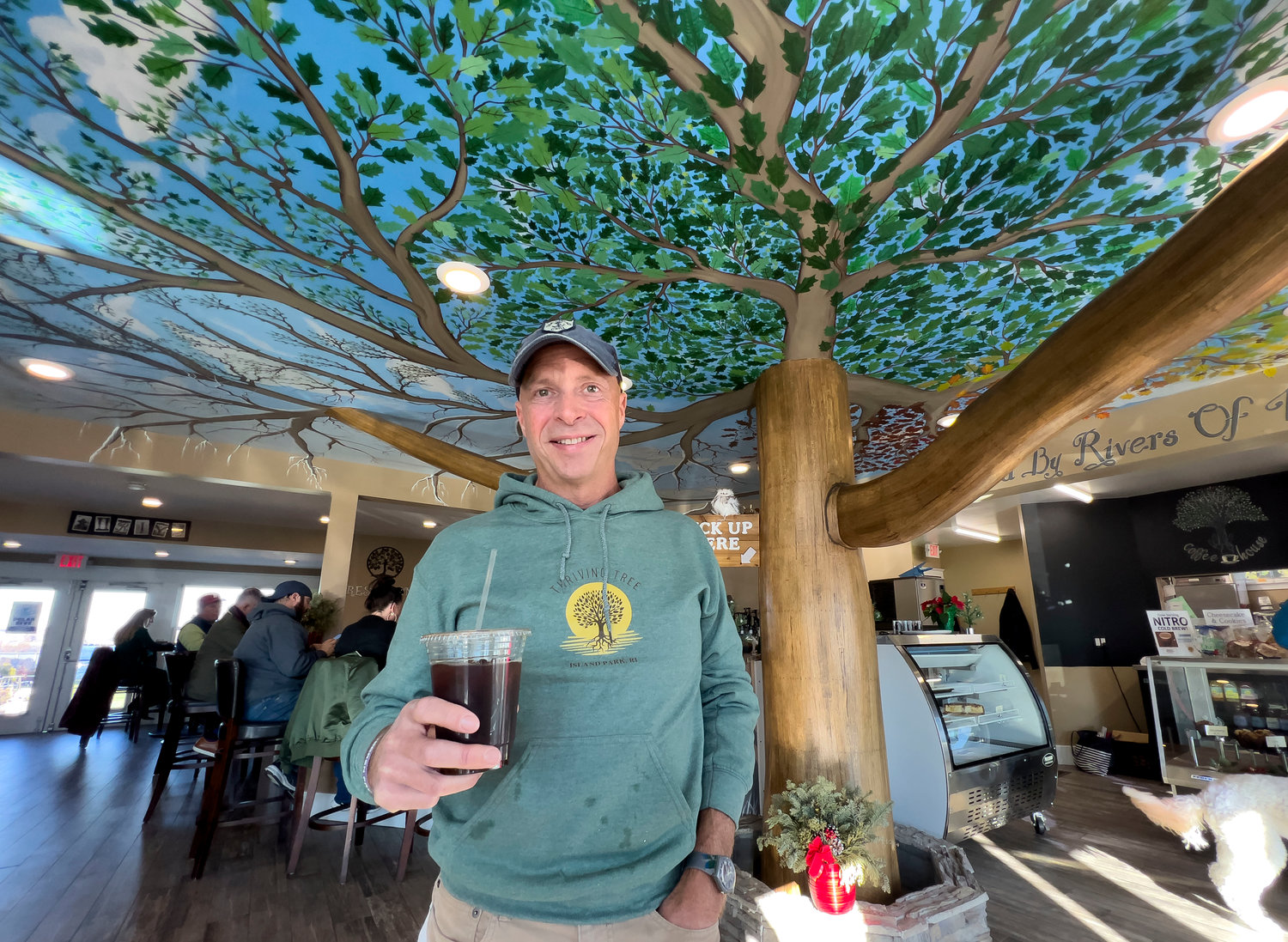 New owner of Thriving Tree Coffee House, Mike MacFarlane, has now acquired his third restaurant in Island Park.