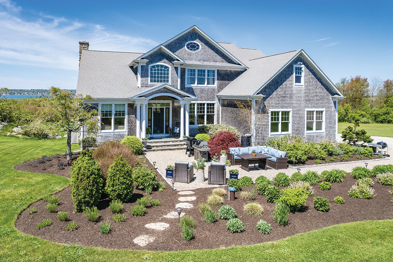 This Tiverton home is a good example of the real estate market in 2022. It listed for $1,950,000 and sold for over-asking at $2 million.