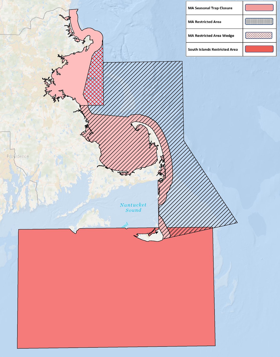 The Massachusetts Division of Marine Fisheries implemented new fishing closures to help protect Right Whales that are in local waters much earlier than normal.
