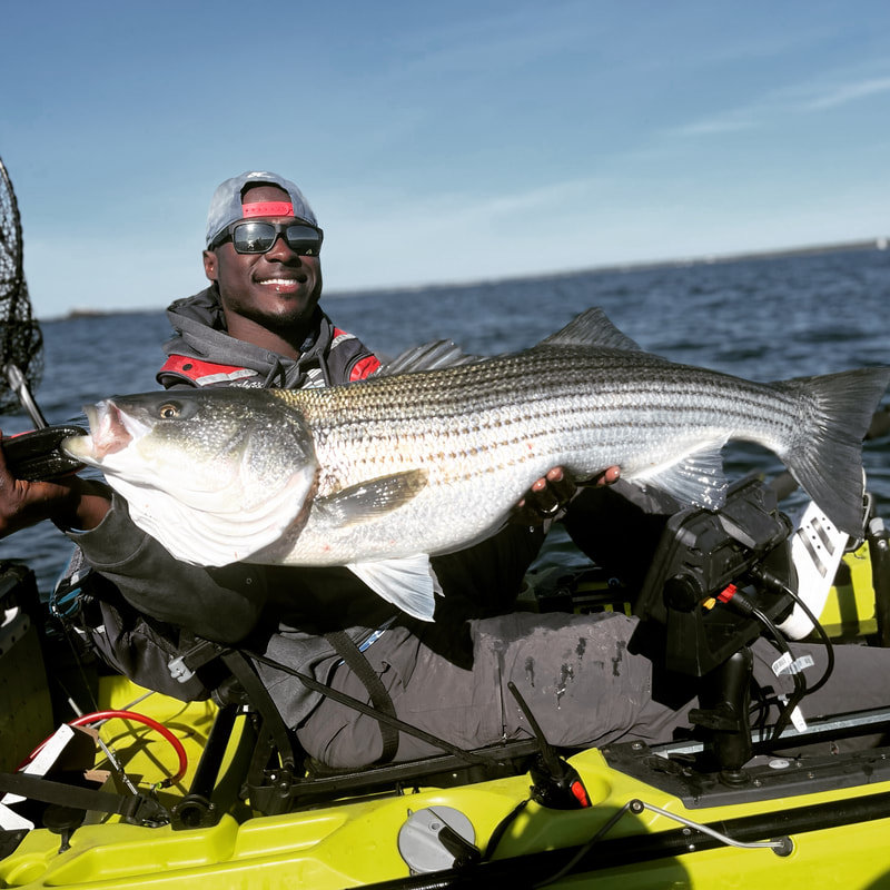 Dustin Stevens, owner of R.I. Kayak Fishing Adventures and pro staff member at the Kayak Centre of R.I., North Kingstown, said interest in kayaks and kayak fishing are at an all-time high.