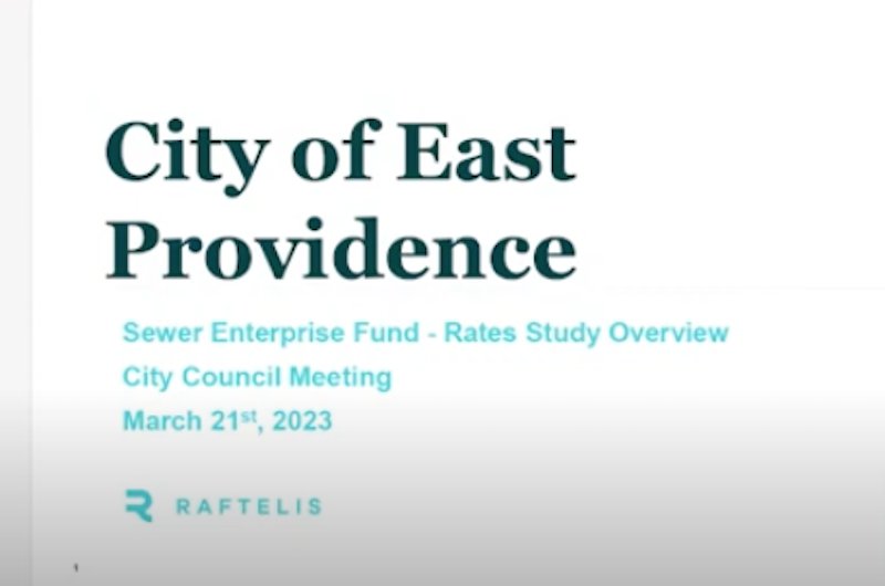 The sewer rate study conducted by Raftelis Financial Consultants Inc. and presented to the City Council at its March 21 meeting.