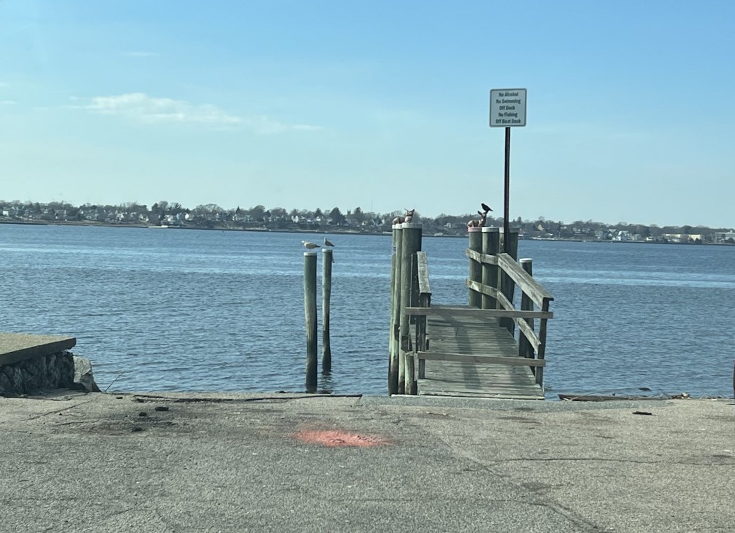 The Sabin Point boat ramp as it looked Wednesday, March 22.