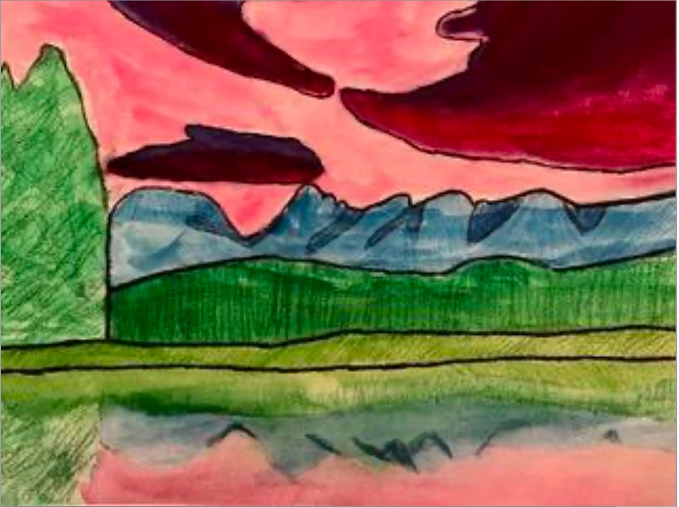 Myles Hosey's "Landscape"