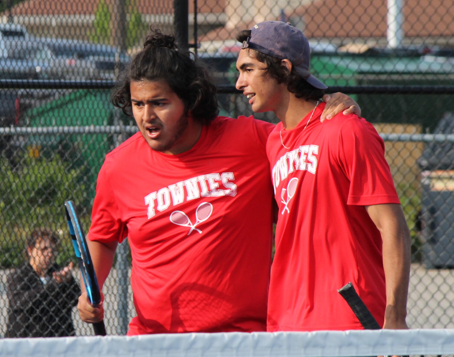 East Providence's Miguel Flores and Jordan O'Hara