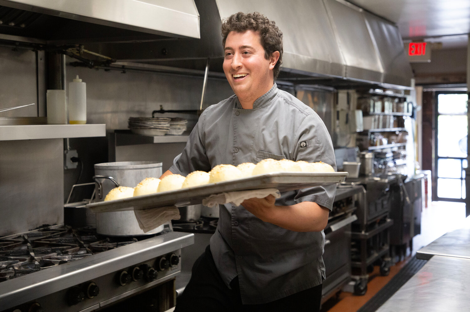 According to father Steve, Nic has really upped the bread game at the restaurant in the past few years, making all their baked goods and pastas from scratch.