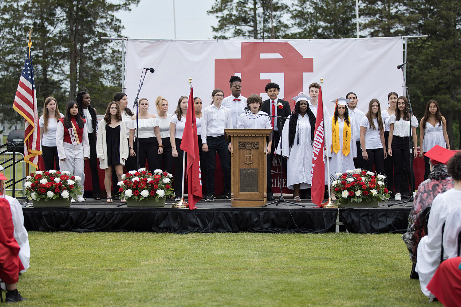 The Select Chorus performs during the event.