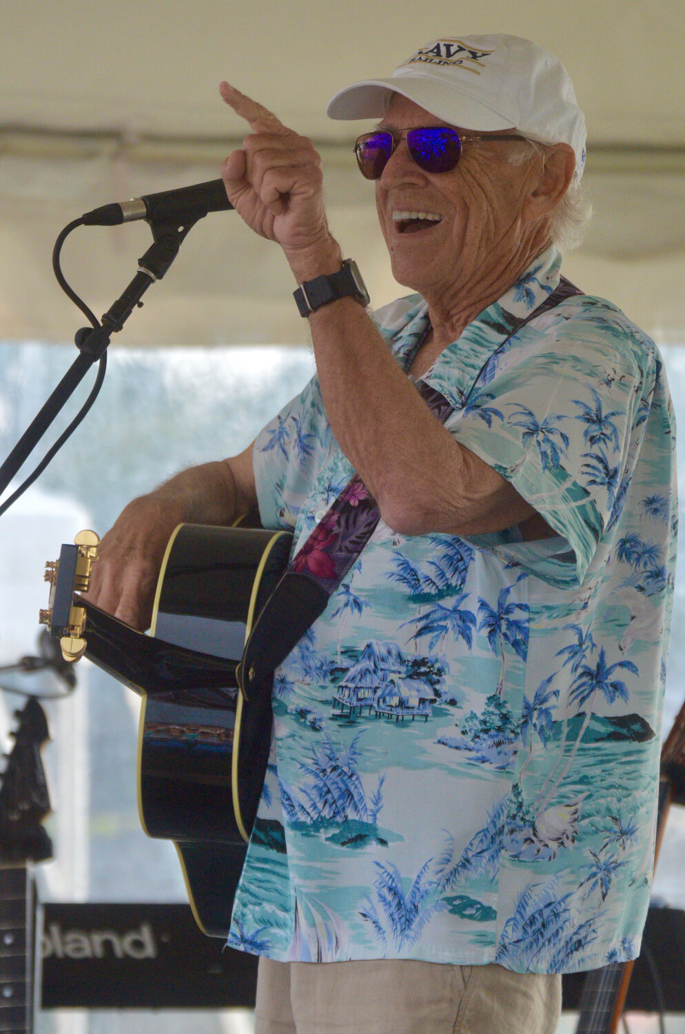 Jimmy Buffett had the crowd eating out of his hand during his generous set.