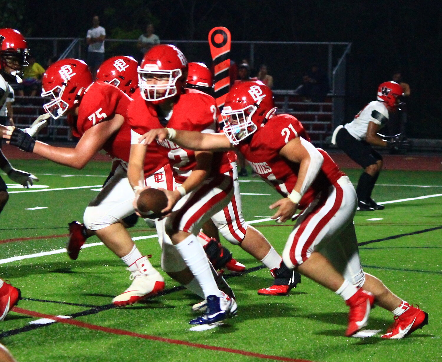 The backfield tandem of quarterback Jacob Duarte and fullback Steven Clark Jr. are expected to be among the leaders of the 2023 East Providence High School football team.