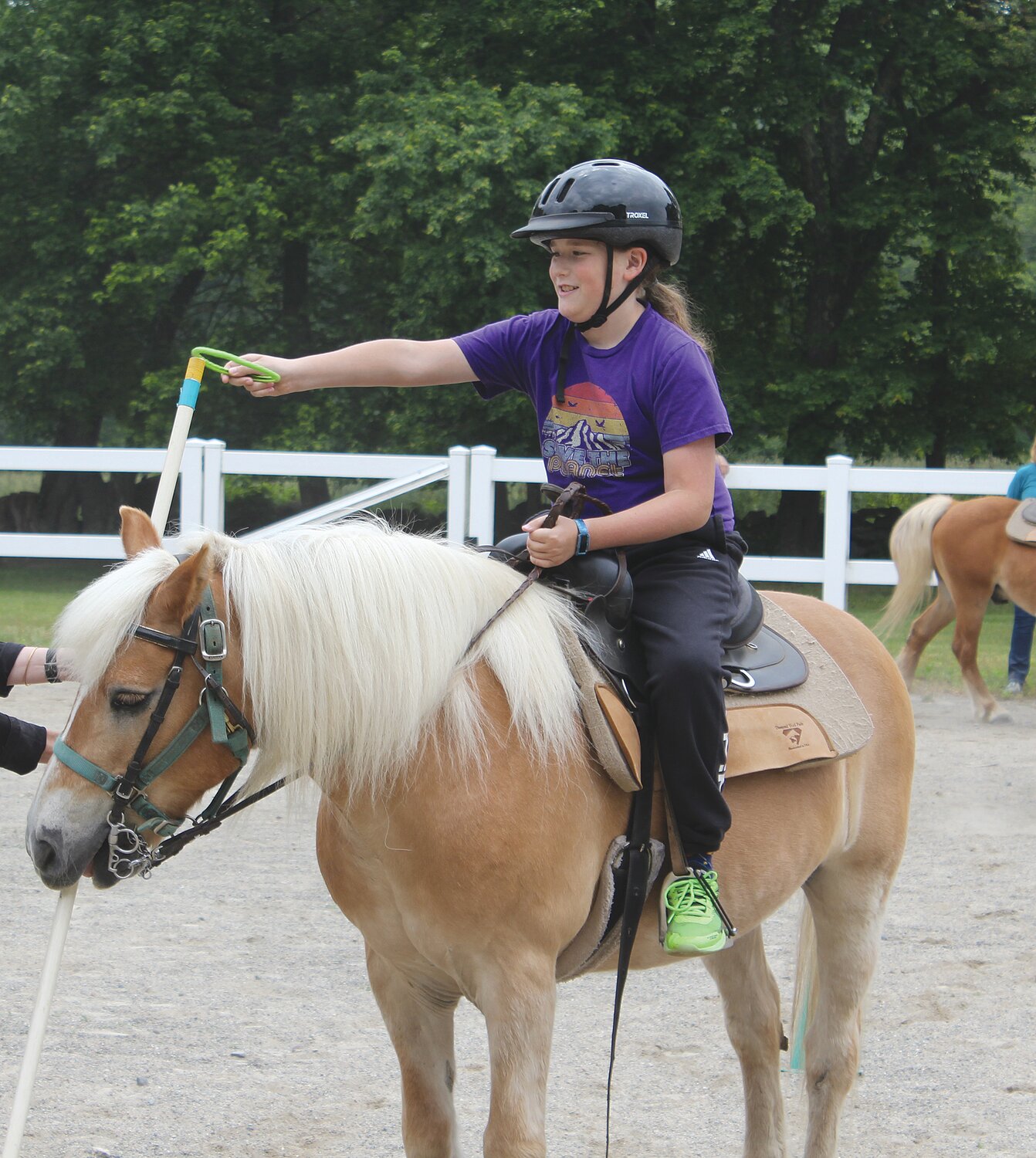 Wolf School students have gone horseback riding during their school day for many years. Aside from the benefits of physical activity, many are building social skills, boosting their confidence and overcoming fears.
