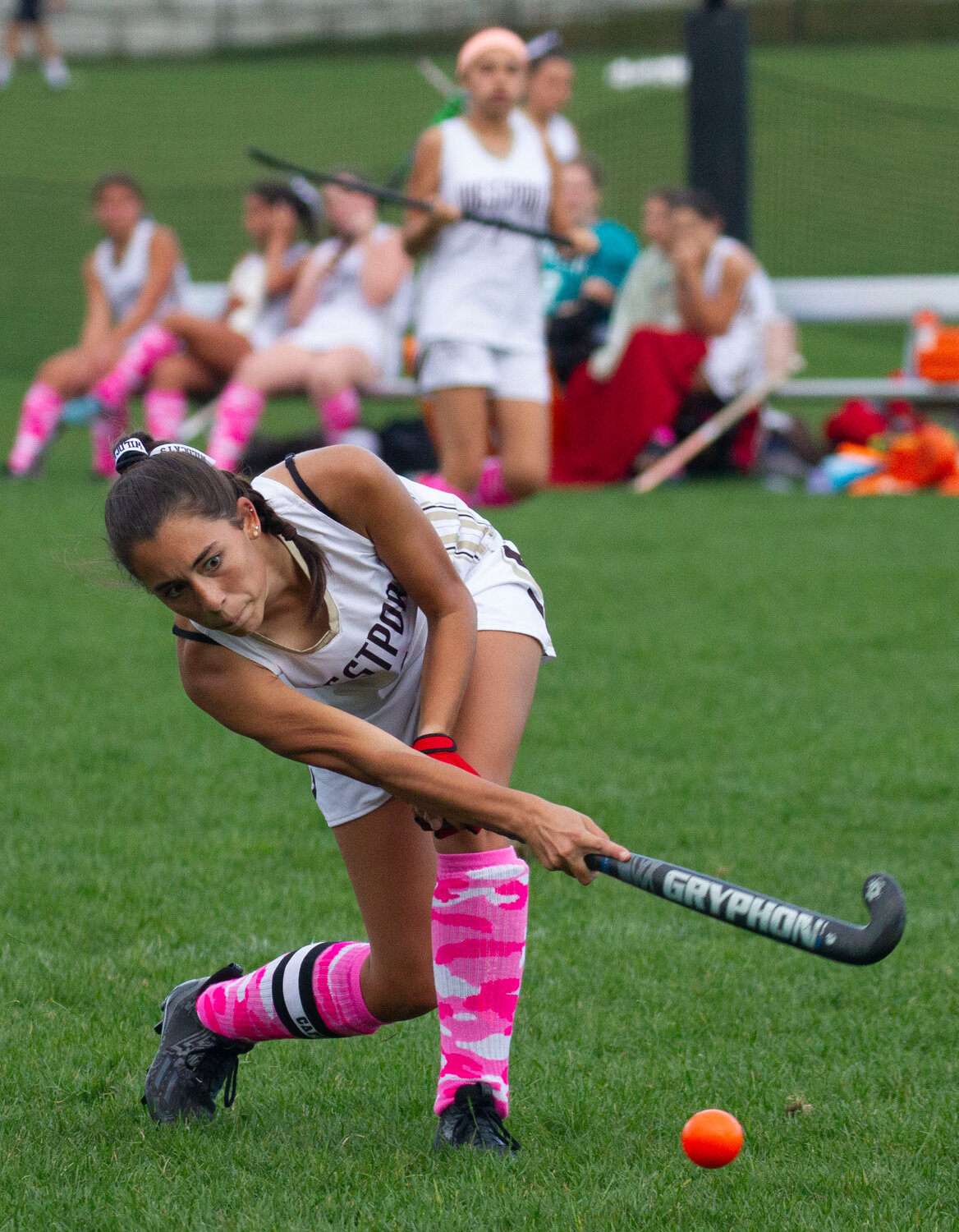 Senior forward Avery Avila played her final field hockey game for the Wildcats in their 1-0 playoff loss to Frontier Regional on Friday.