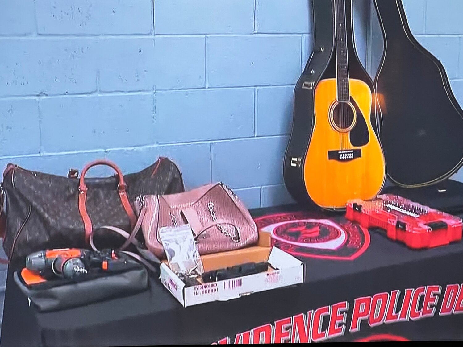 A look at the stolen items recovered by the EPPD.