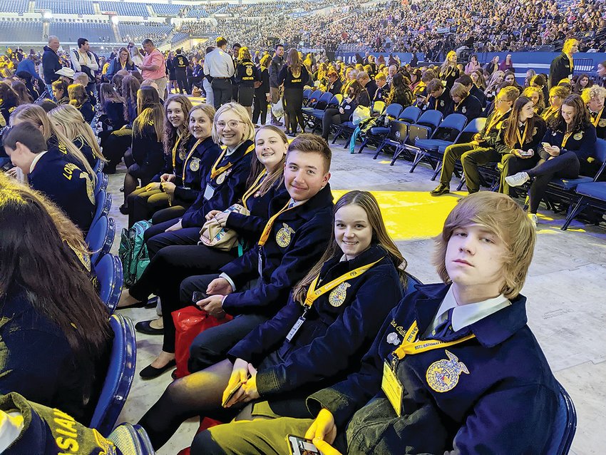 Area FFA members recognized at FFA Convention in Indianapolis