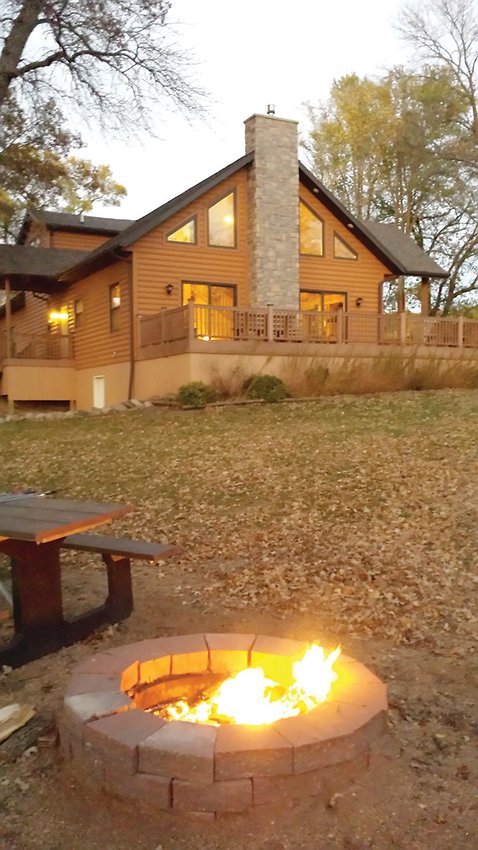 An early fall photo of the original Emmet County Nature Center that continues to be the hub of activity for the Emmet County Conservation Board.   Photo submitted