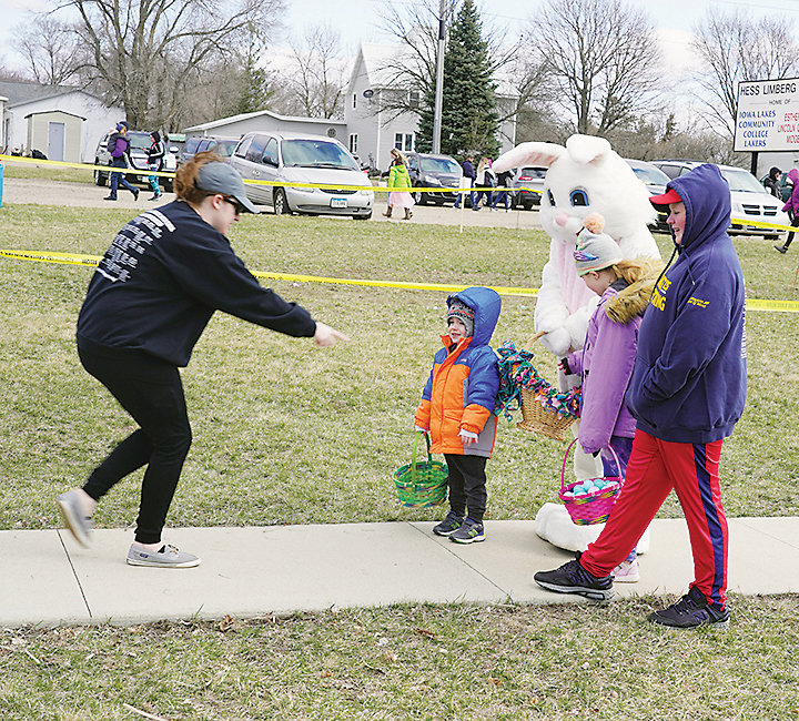 The Estherville Easter Egg Hunt will return this year to Spurgin Park at 10 a.m., Saturday, April 8.  File photo