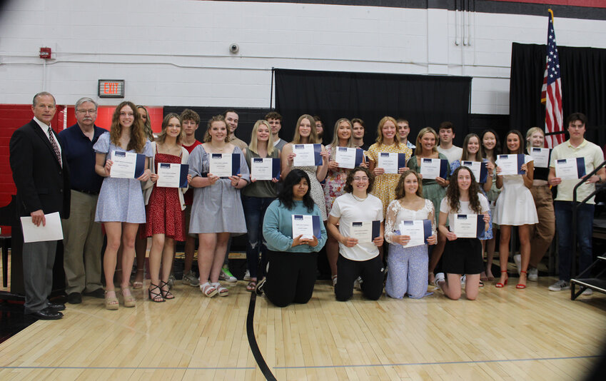 Every year, the largest group of scholarships for Estherville Lincoln Central graduates comes from Iowa Lakes Community College.