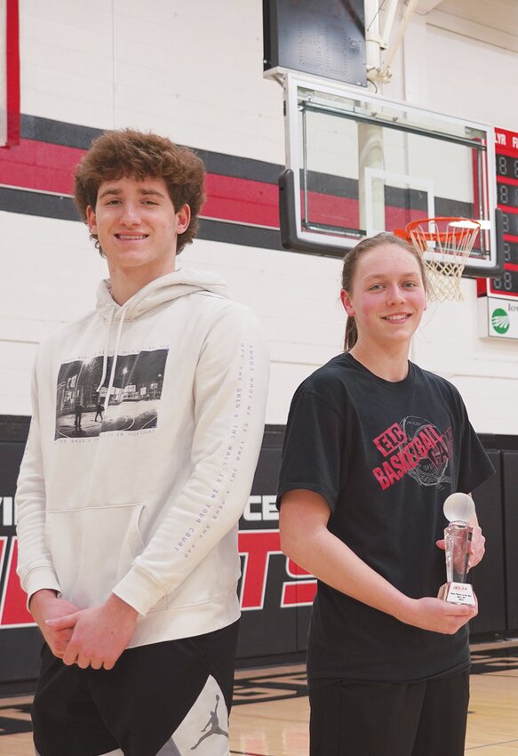 Estherville Lincoln Central’s Owen Larson and Haylee Stokes both have had spectacular careers for the Midgets. While Larson takes his talents to South Dakota State University next season, Stokes will be back for her senior year at ELC. She has verbally committed to play for Minnesota State after high school.