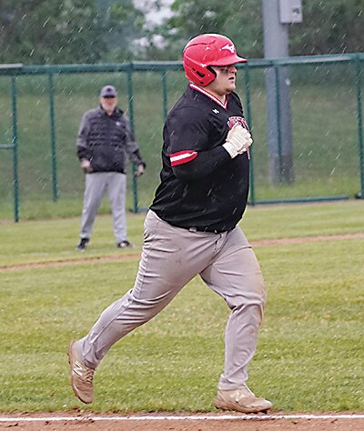 ELC senior Kendall Molacek has had the hot bat for the Midgets this season as the clean-up hitter. Through 12 games, he is batting .500 with 17 hits.