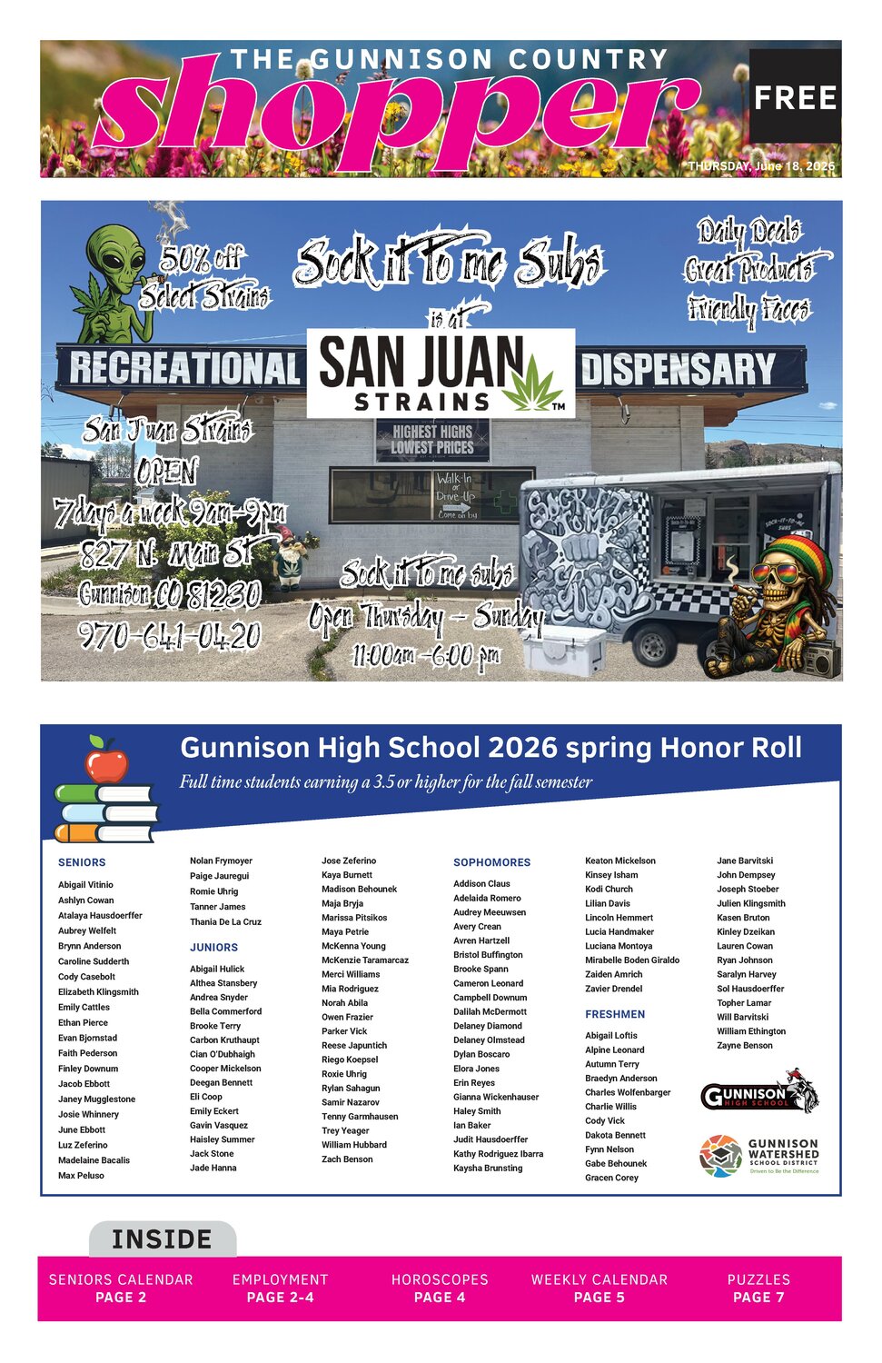 Gunnison Country Shopper - June 18, 2026