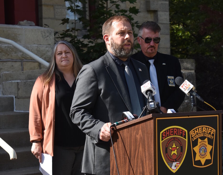 Monroe County District Attorney Kevin Croninger spoke on updates in the case of Terry Dolowy, a 24-year-old UW – La Crosse student who was murdered in February of 1985. Dolowy’s murder has been unsolved for nearly forty years, but recent examination of DNA evidence collected from Dolowy’s body has identified a potential suspect in Tomah resident Michael R. Popp.